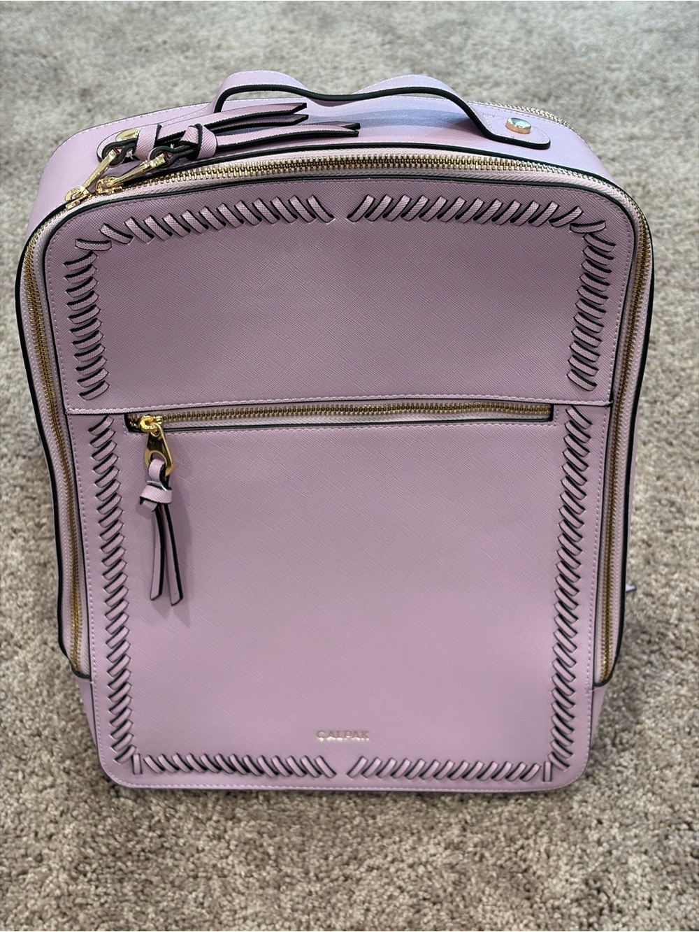 Calpak Kaya 15 inch Laptop Backpack in Lavender